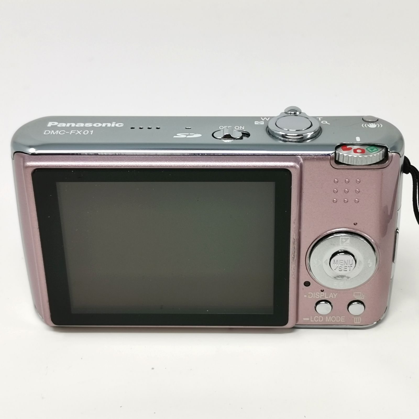パナソニック DMC-FX01 ピンク デジカメ 充電器/バッテリーあり
