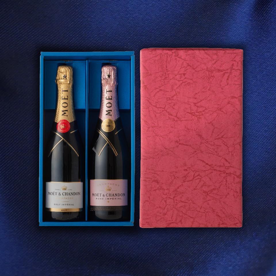 MOËT & CHANDON シャンパンセット 楽天市場】【正規公認店】モエ・エ・シャンドン 紅白セット 公認
