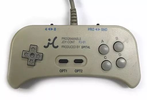 PC-9801 3.5インチハード ジョイパッド PROGRAMABLE JOYCONT PJ-01