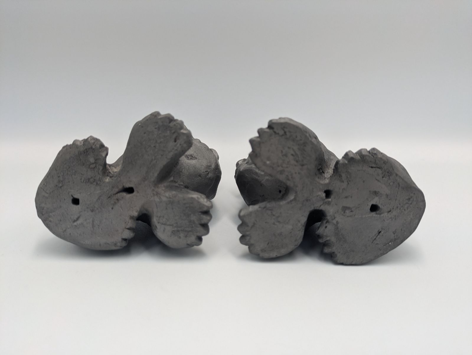 縁起物 シーサー ペア 瓦焼き 沖縄 置物 瓦焼 お守り 狛犬 TALLINNNEXPO_COM