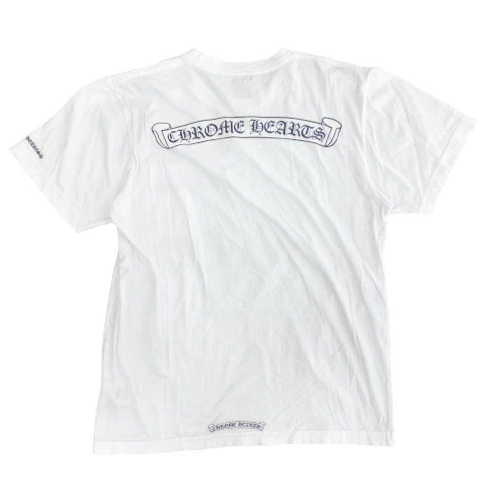 クロムハーツ スクロールラベル tシャツ 新品 M クロムハーツロングT