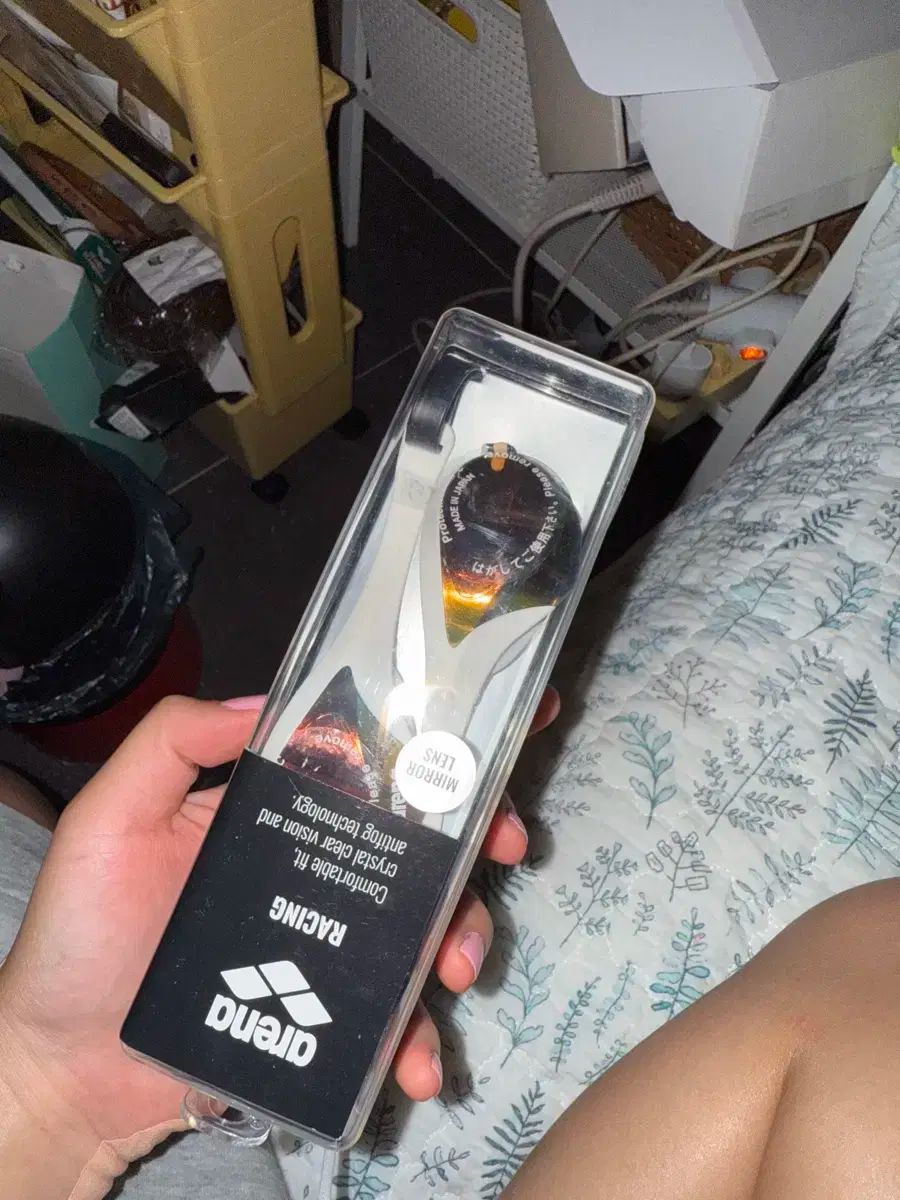 アリーナ】【アクアフォーススイフト】レーシングゴーグル（ミラー