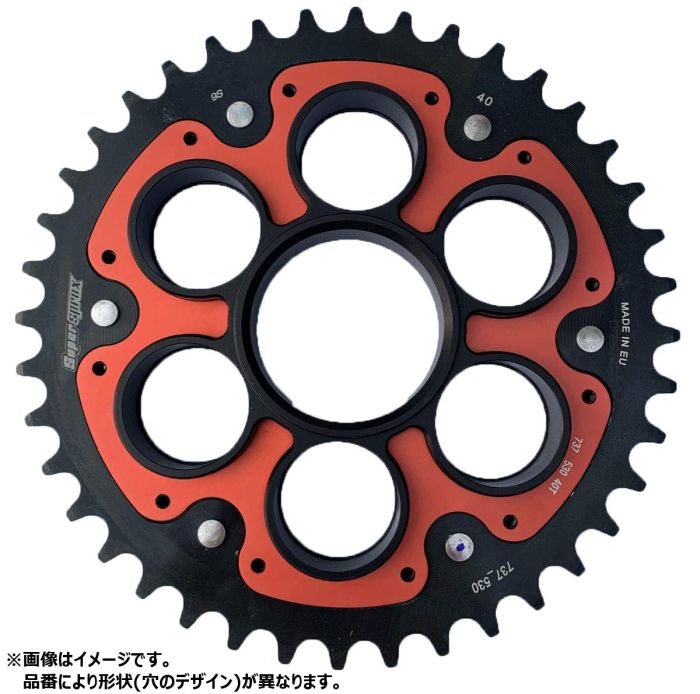 3営業日で発送 スーパースプロックス Supersprox SPX REAR STEE DUCATIEDGE737_530-43TRED