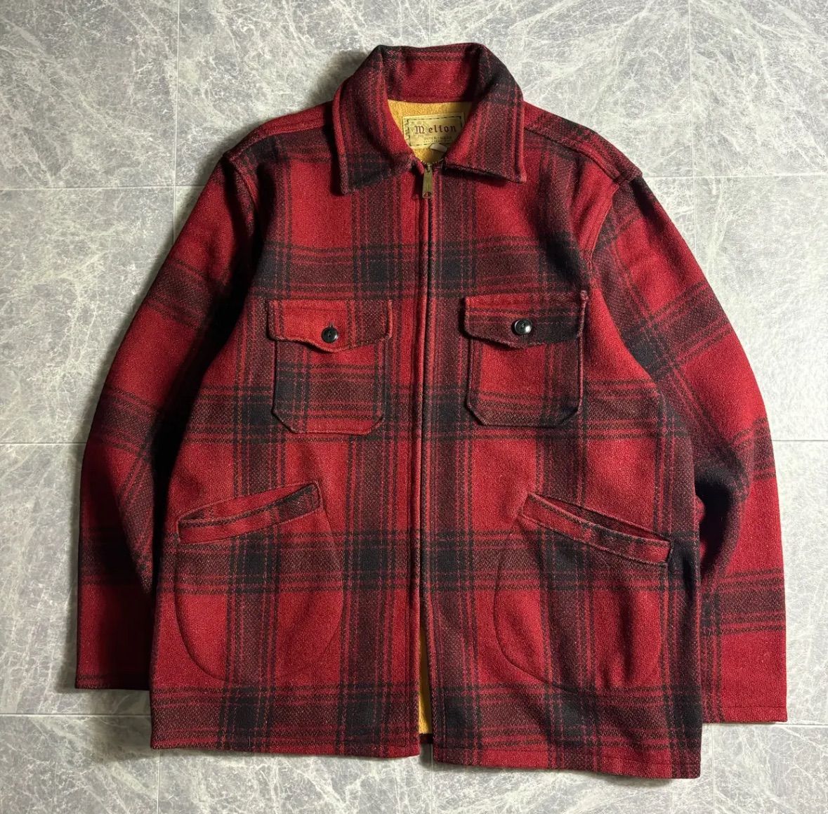 60s〜70s Melton Wool Jacket