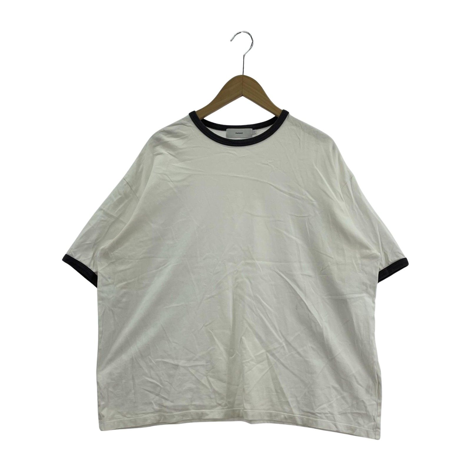 graphpaper リンガーTシャツ ホワイト 2