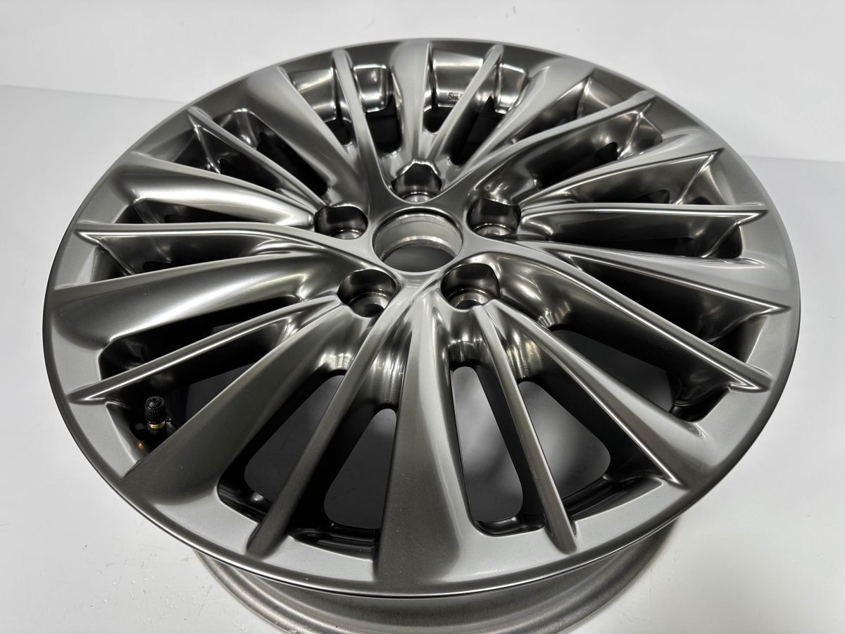 日産純正17インチアルミホイール 1本 PCD114.3 6.5J ＋45 5H ハブ径