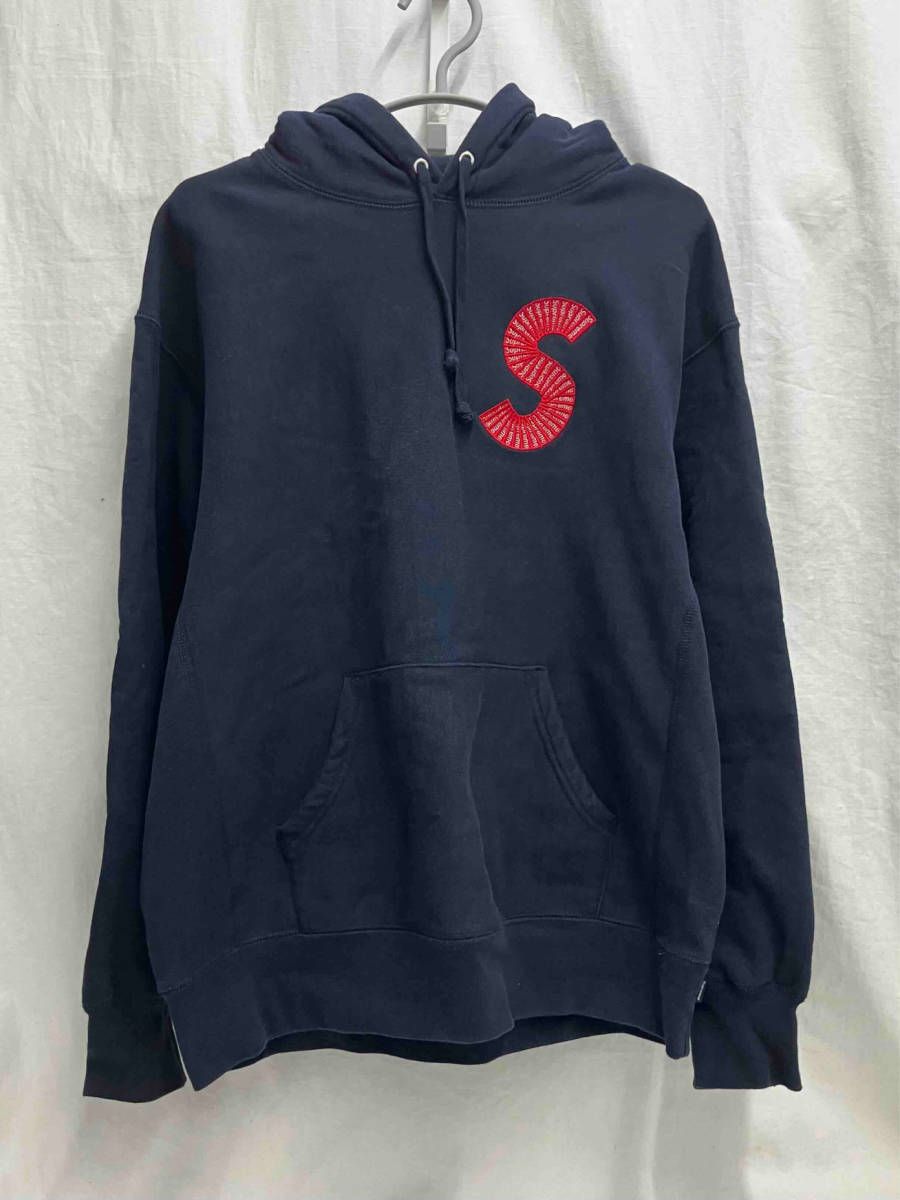 Supreme S Logo Hooded Sweatshirt シュプリーム ロゴ フーデッド スウェット シャツ パーカー ネイビー S 20AW  - メルカリ