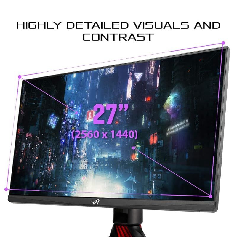 ASUS ゲーミングモニター ROG Strix XG279Q 27インチ/WQHD/IPS