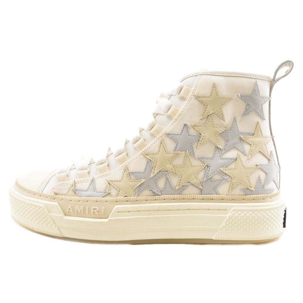 AMIRI (アミリ) STARS COURT HI スターデザインレザーハイカット 