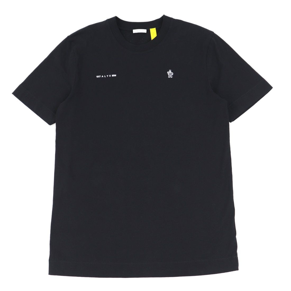 【美品】MONCLERモンクレール GENIUS 黒ブラック TシャツMサイズ 美品】MONCLERモンクレール GENIUS 黒ブラック TシャツMサイズ