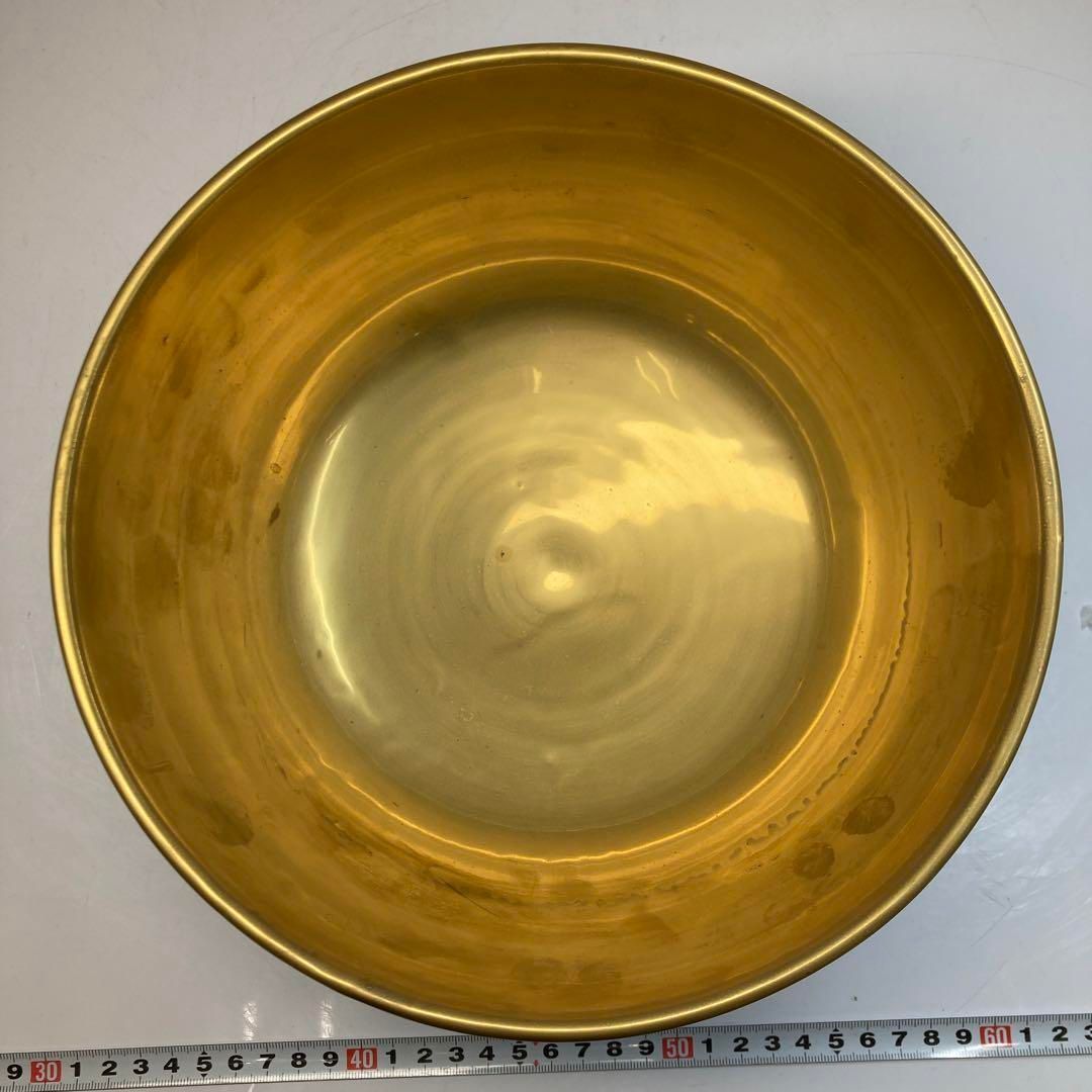 加藤五山作 染付 内金 大鉢 二重箱 タエオ 直径23㎝ 東な6