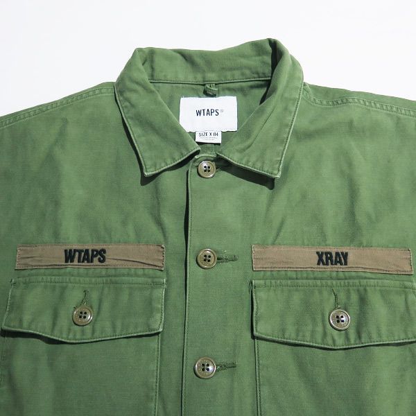 WTAPS (ダブルタップス) BUDS 181WVDT-SHM03 OD WTAPS (ダブルタップス) BUDS SS SHIRT (半袖シャツ) 181WVDT