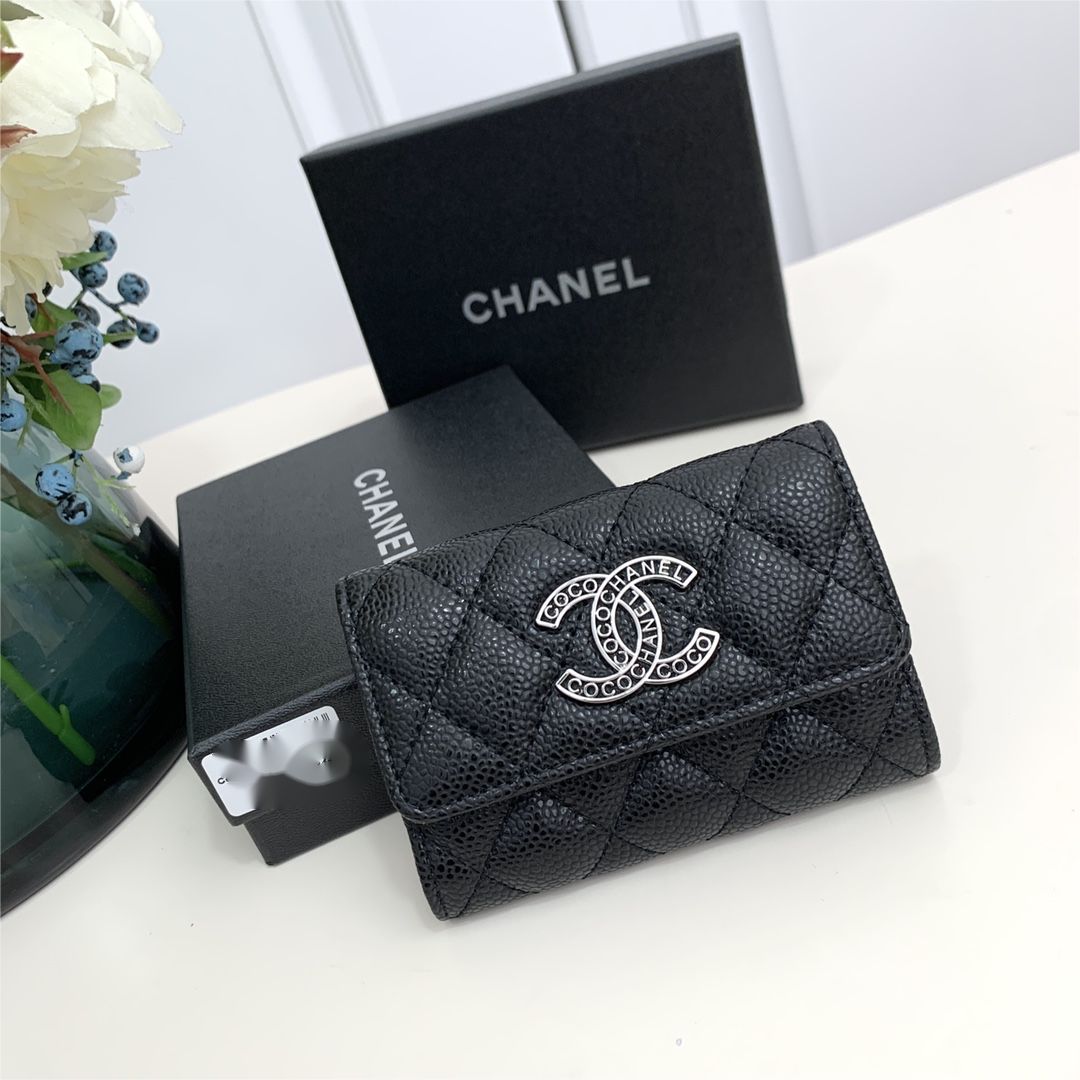 新品 CHANEL スモールウォレット ミニ 財布