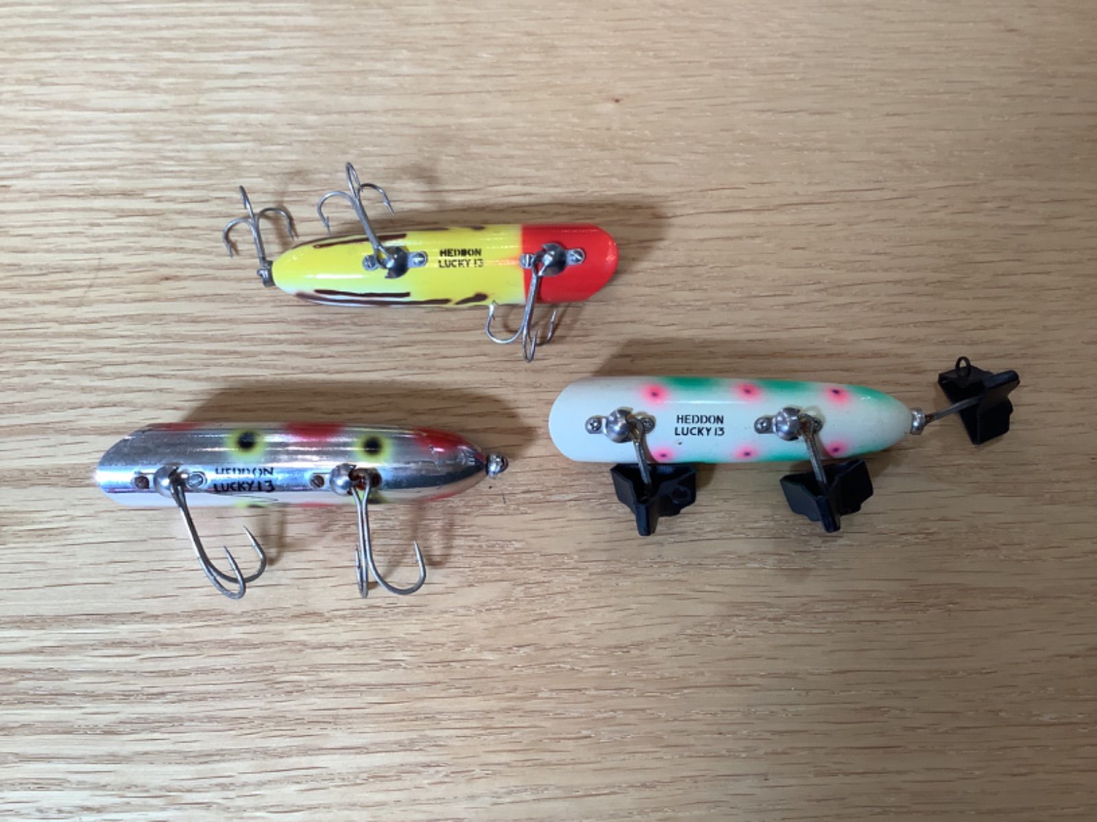 HEDDON LUCKY13 6点セット☆ 40s HEDDON Lucky13 / ウッド