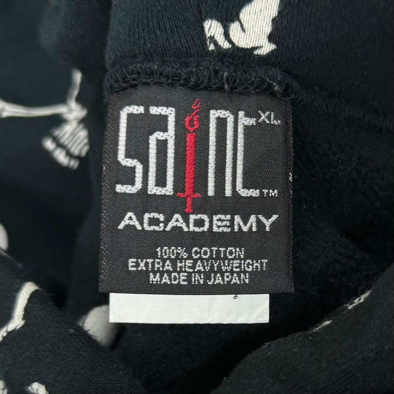 定価47300円 SAINT MICHAEL × SHERMER ACADEMY スカルスウェット 