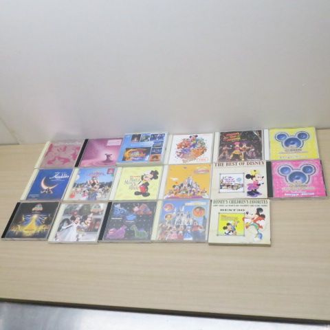 Disney CD 17枚セット まとめ ディズニーランド・ディズニーシー