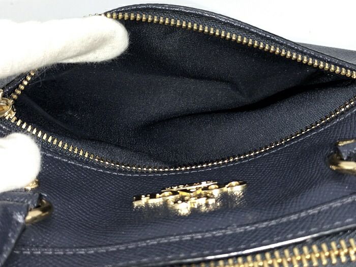 レザー ネイビー