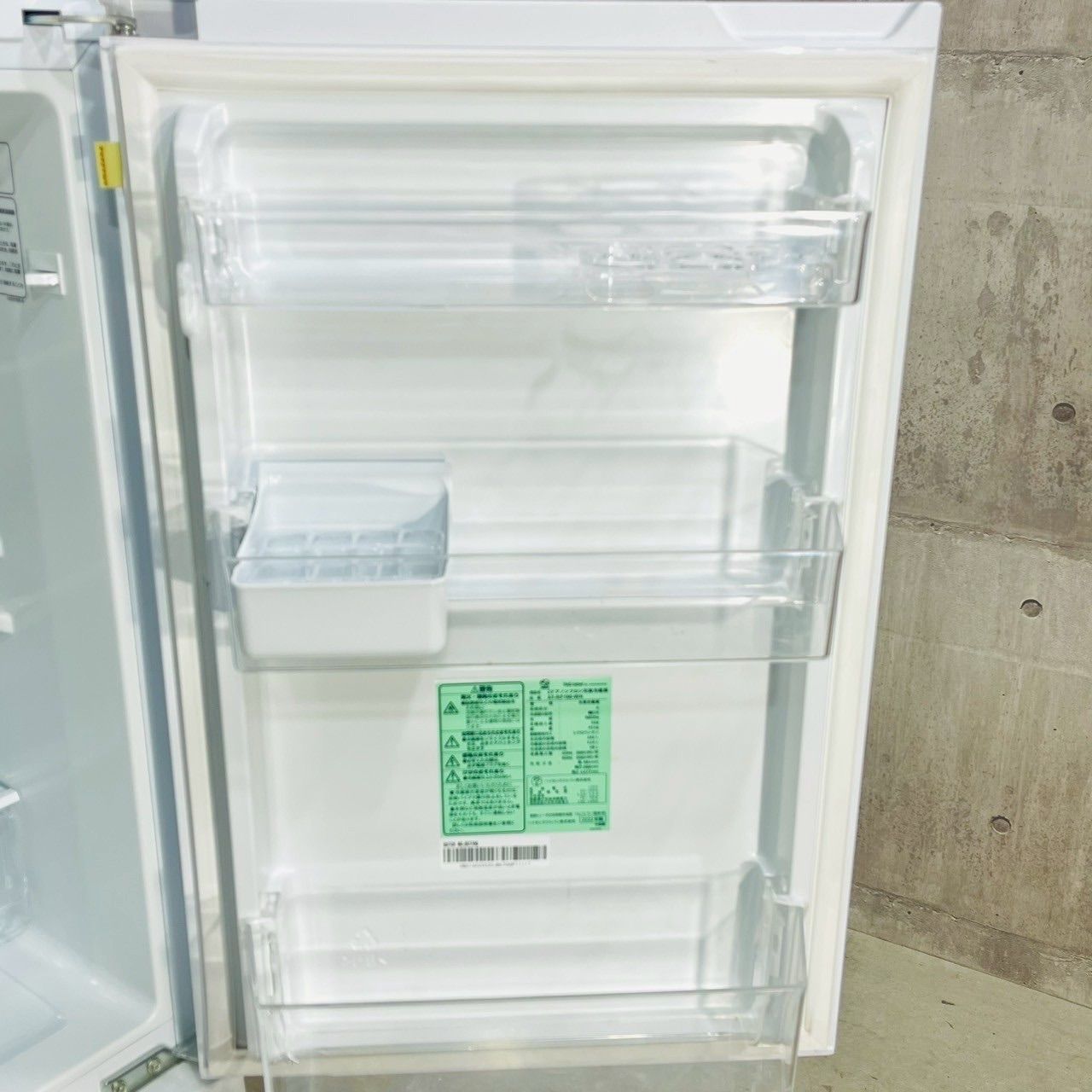 2ドア冷蔵庫 162L