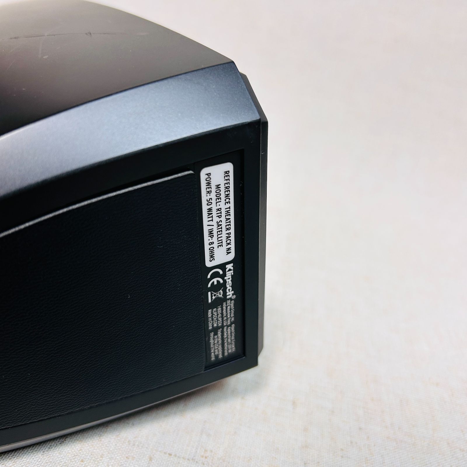 Klipsch クリプシュ 2way サテライトスピーカー RTP SATELLITE - メルカリ