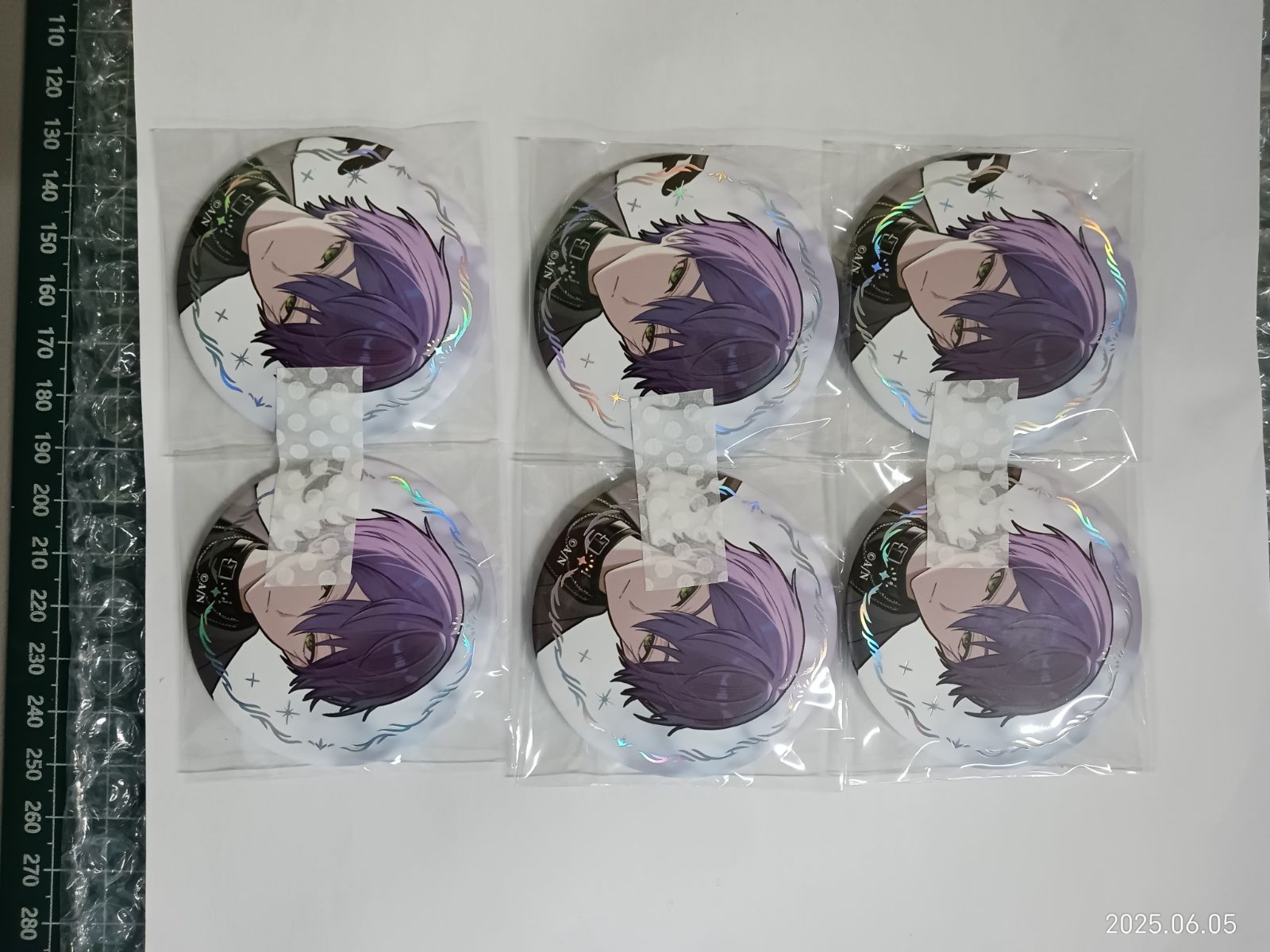 TS-00217 剣持刀也 にじさんじ ART OF NIJISANJI マット箔押し缶