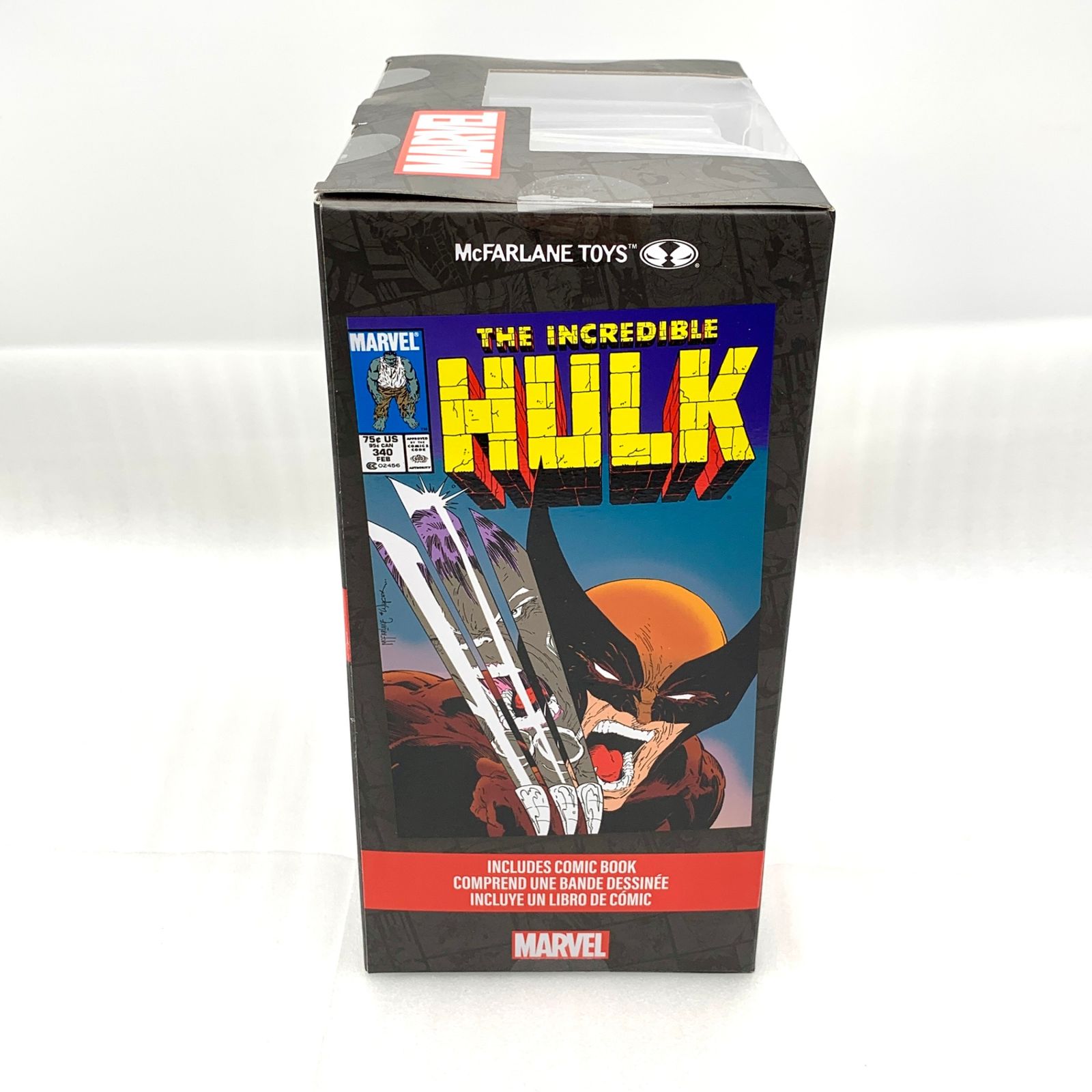 マーベル・コミック　ウルヴァリン 1/6スケール　シーン・フィギュア　The Incredible Hulk Vol.1 #340 (セ) マーベル・コミック ウルヴァリン 1/6スケール シーン