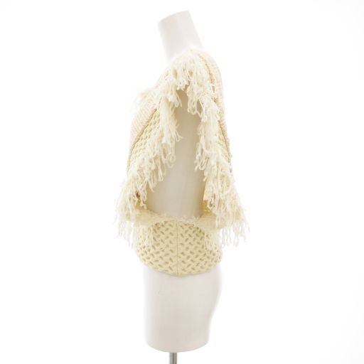 トップス LEINWANDE Patchwork Fringe Knit leinwande（ラインヴァンド）の「【ZOZOVILLA別注】Patchwork