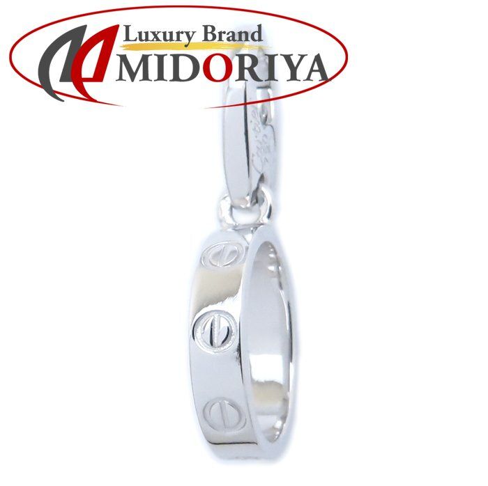 CARTIER カルティエ ラブ チャーム ペンダントトップ K18WG ホワイトゴールド レディース |294368 BJ