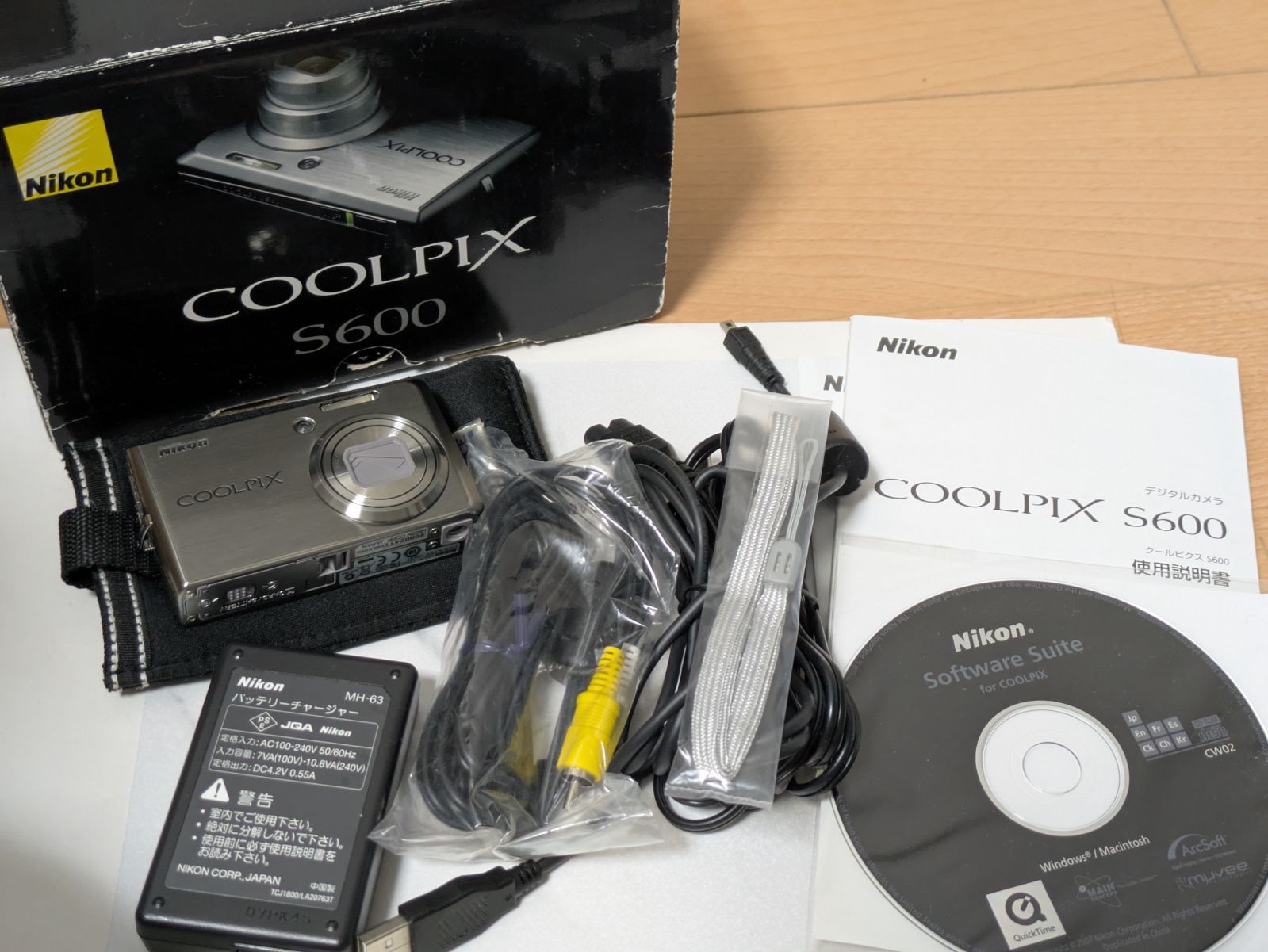 動作確認済み Nikon COOLPIX S600 デジカメ 【公式通販】