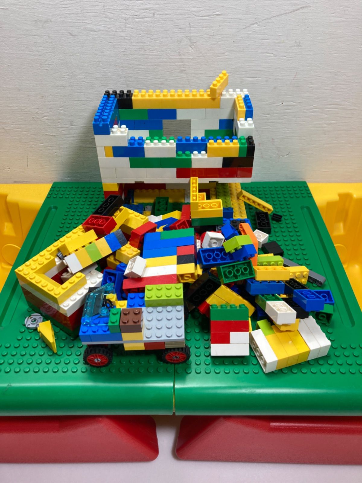 ☆希少！廃盤 LEGO レゴ プレイテーブル 折りたたみテーブル + LEGO 