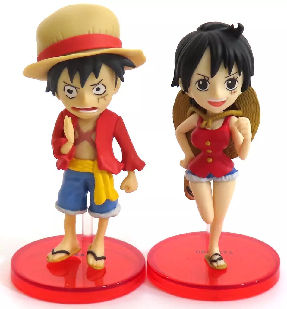ONE PIECE　フィギュア　15点セット 中古】フィギュア モンキー・D・ルフィ(尾田っちが左手で描いた