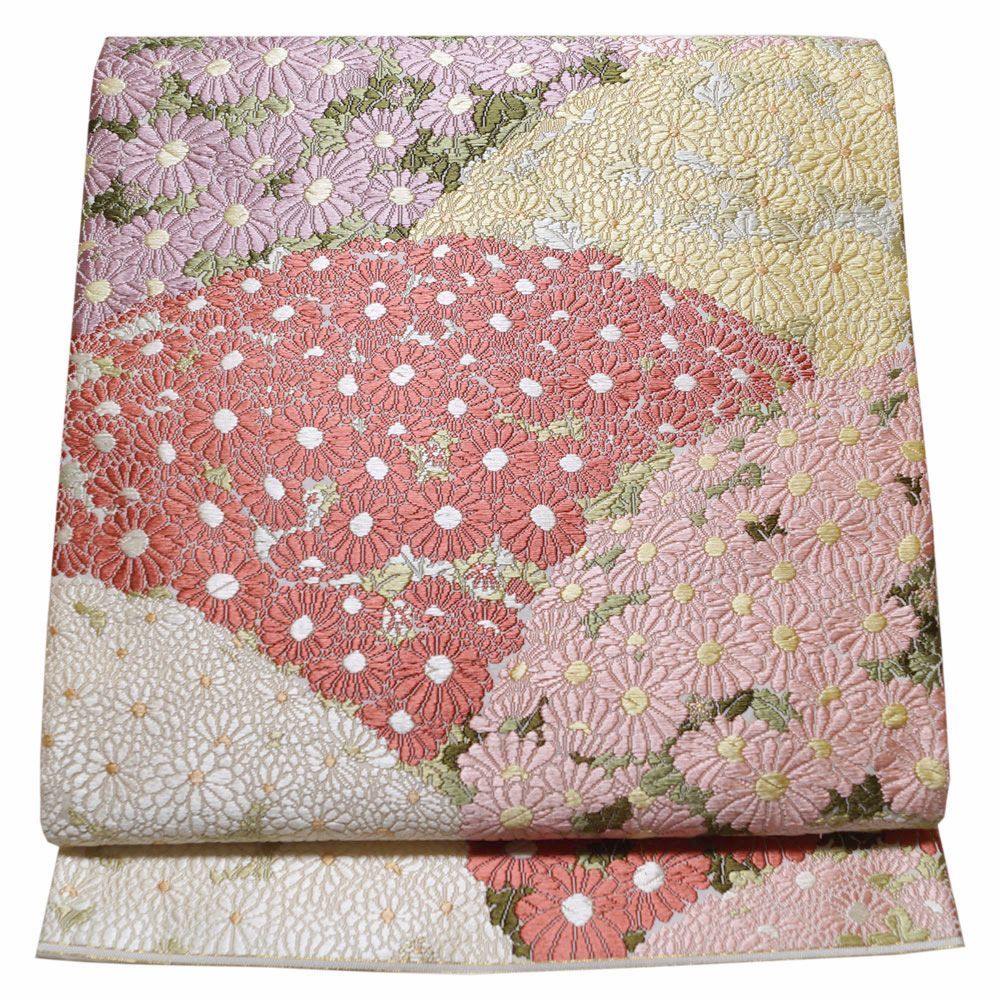 織匠やまぐち 菊御苑文 六通柄 袋帯 唐織 山口美術織物