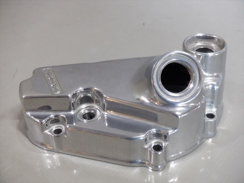 HONDA CBX400F オイルチェエンジカバー CBX550F バレル研磨仕上げ