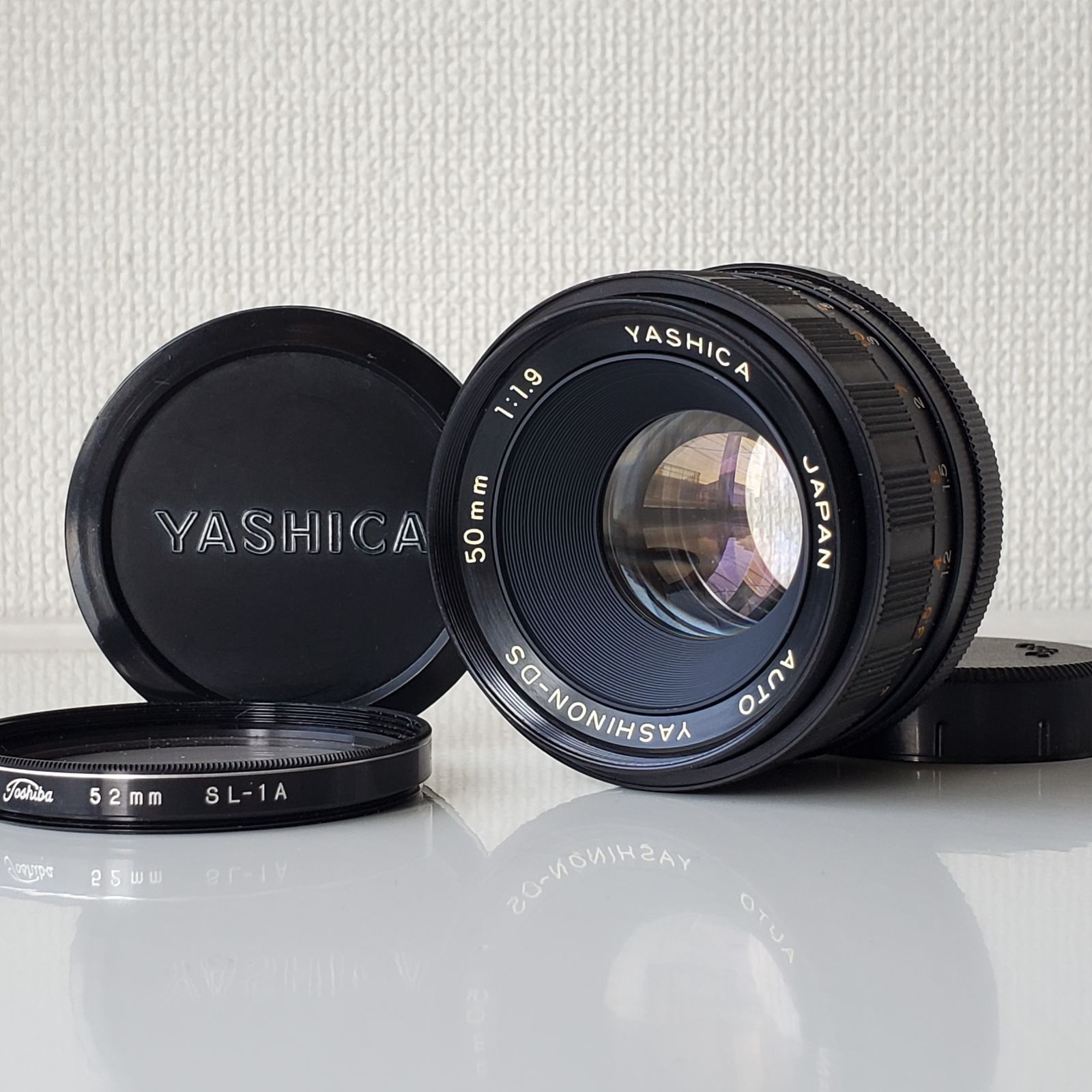 基本動作確認 ヤシカ YASHICA AUTO YASHINON-DS LENS 50mm f/1.9