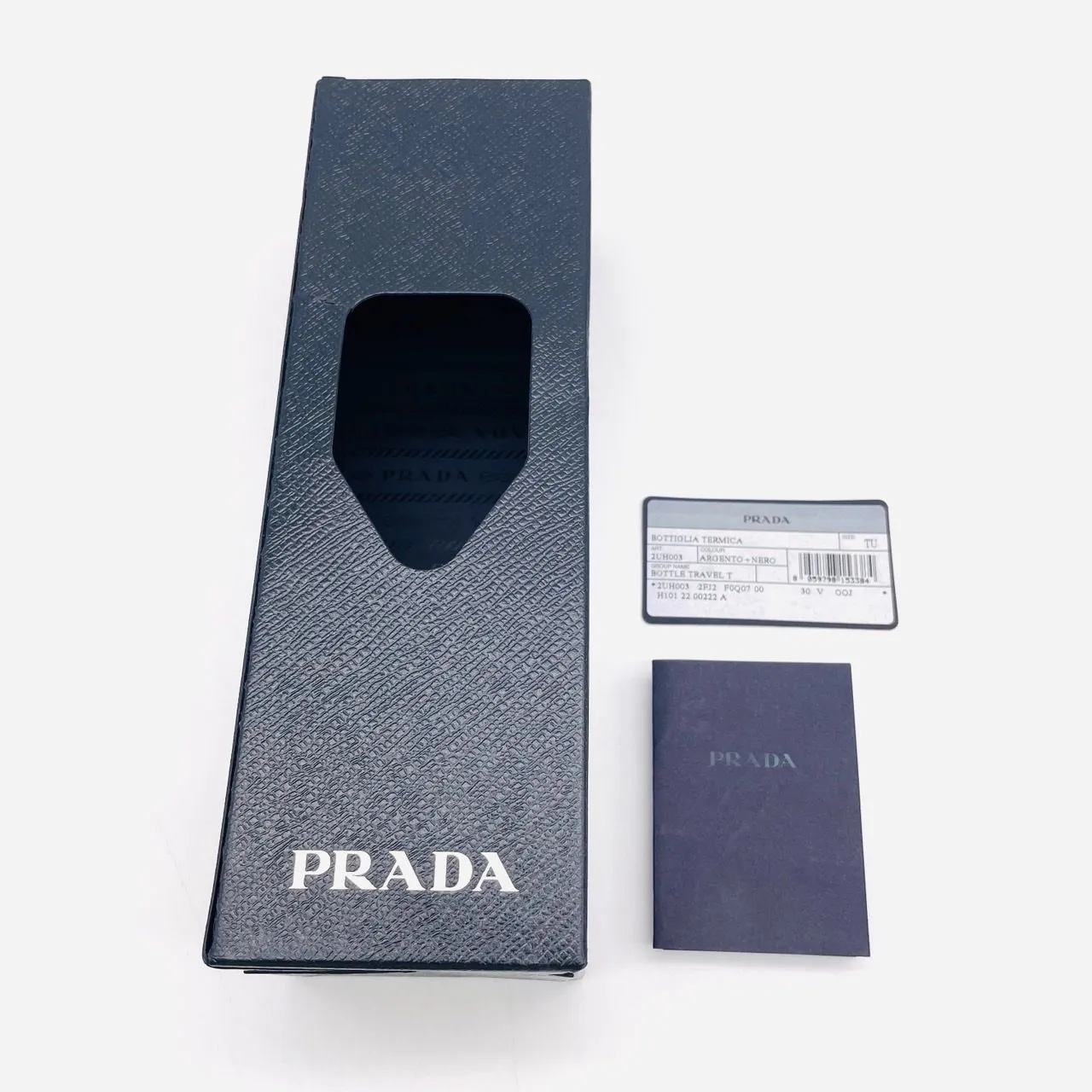 新品プラダ PRADA ロゴ カラビナ 水筒 500ml ウォーターボトル