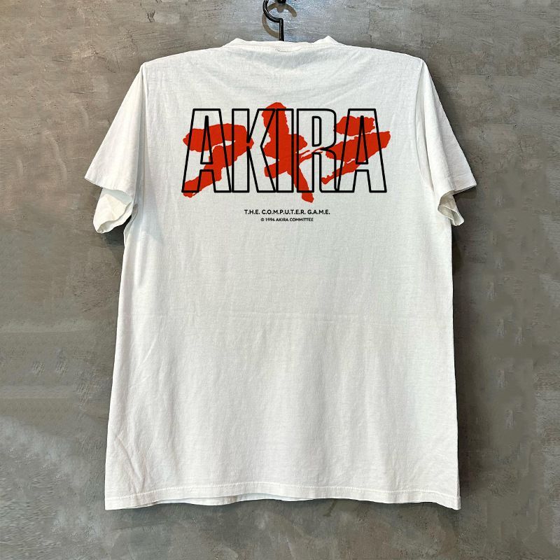 AKIRA Tシャツ ホワイト K547 Akira 80s Vintage Anime Shirt - Akira Vintage Shirt – Extra