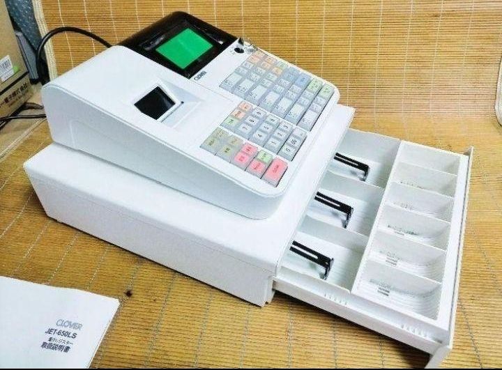 クローバーレジスター JET-650LS 設定無料 PC連携 送料込 000113