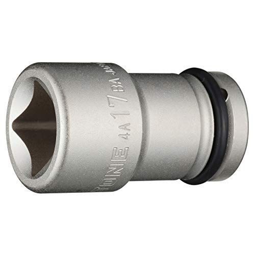 4A-17BA:二面幅:17mm トネ(TONE) インパクト用インナーソケット 4A-17BA 差込角12.7mm(1/2＂) 二面幅17mm