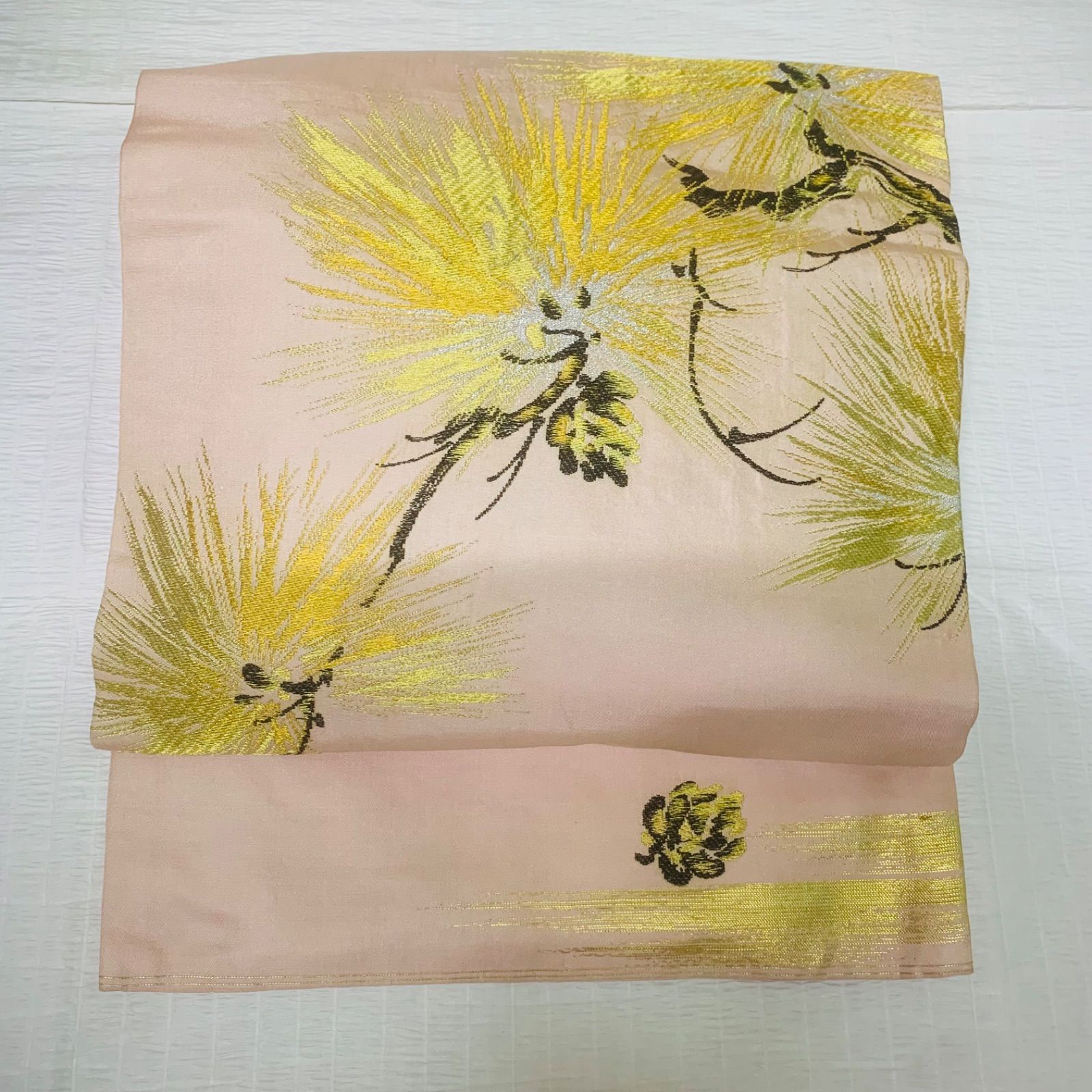 新品】ヴィンテージテーブルセンター 着物リメイク 名古屋帯 レトロ