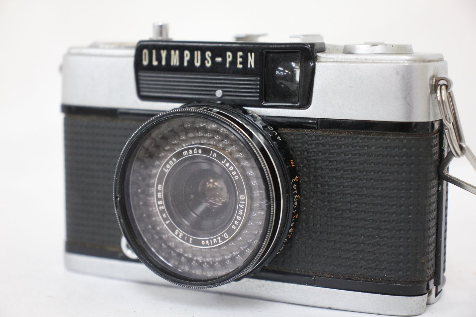 返品保証 オリンパス Olympus-PEN EE-3 D.Zuiko 28mm F3.5 カメラ e2916