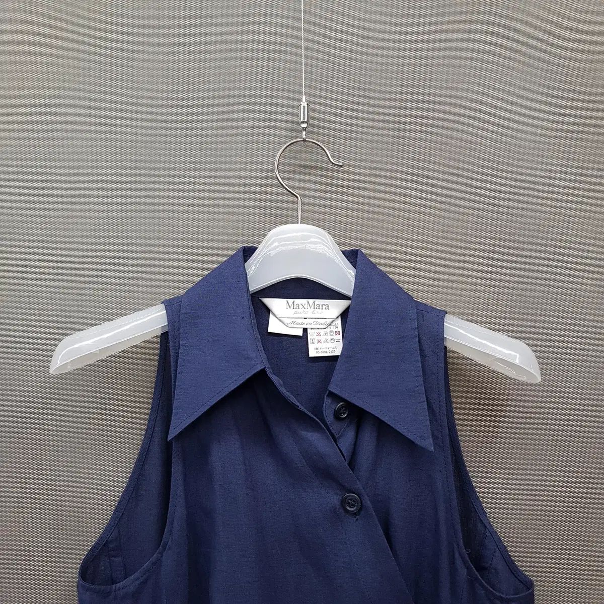 MAX MARA(マックスマーラ) ノースリーブ ラップワンピース 38 サイズ 