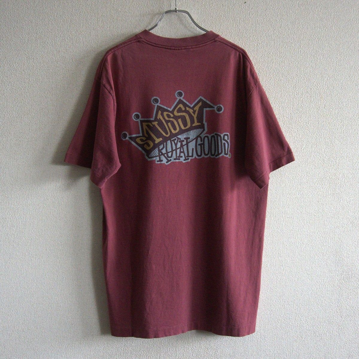 OLD Stussy ピンク オーバーサイズ Tシャツ　vintage OLD Stussy ピンク オーバーサイズ Tシャツ vintage OLD Stussy