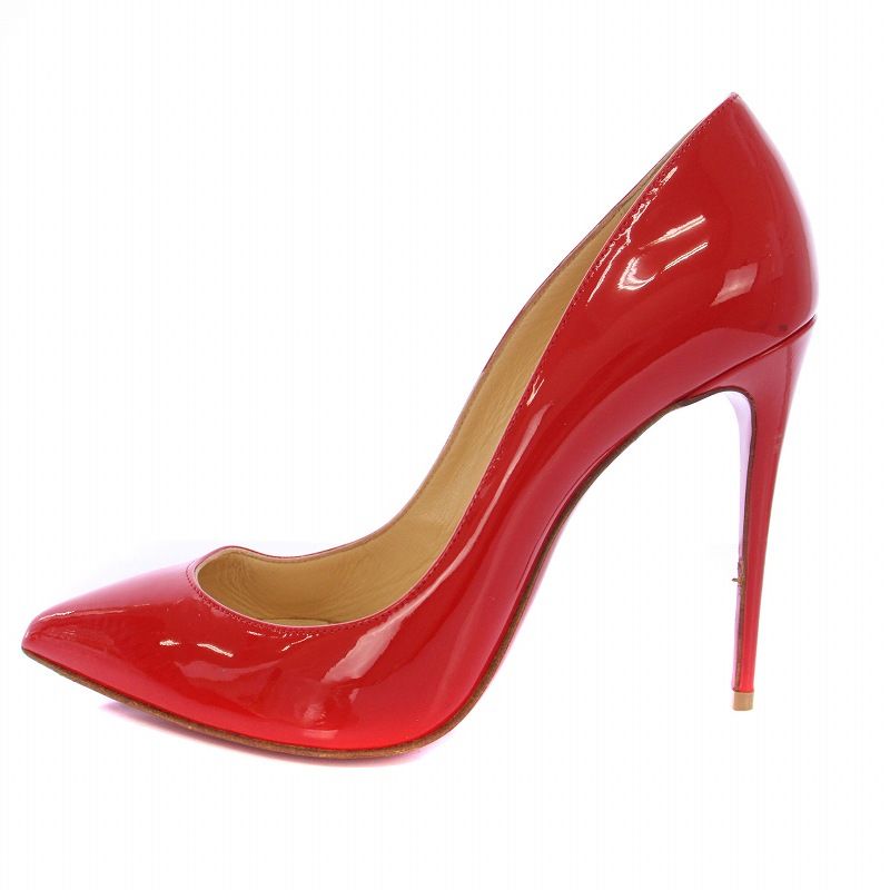 C.S　クリスチャンルブタン　デニムパンプス　ハイヒール　ポインテッドトゥ Christian Louboutin デニムパンプス クリスチャンルブタン