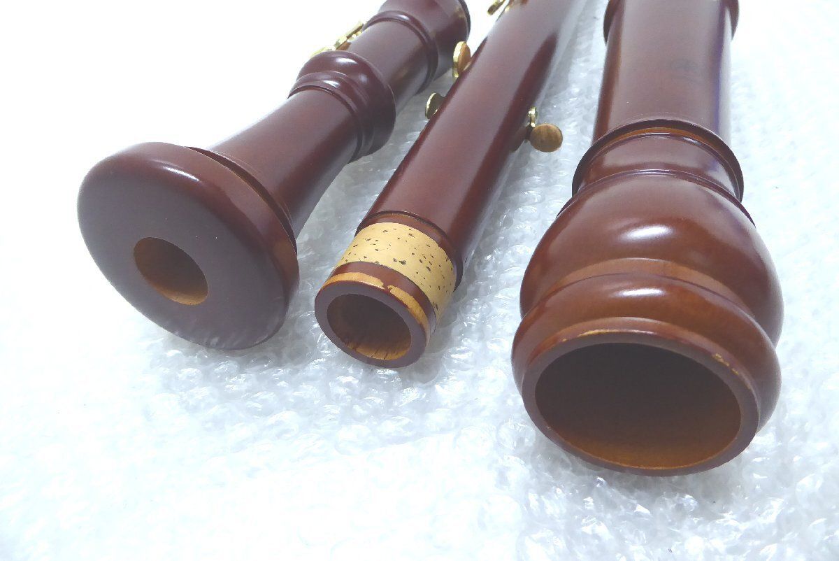 ヤマハ バスリコーダー YRB-42 メイプル メンテナンス済み YAMAHA YRB