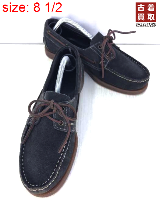 定番 パラブーツ Paraboot BARTH バース スウェード デッキシューズ