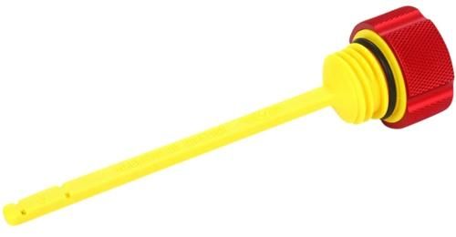 PERFOMANCE MAGNETIC トランスミッション オイルディップスティック KNURLED レッド 2017年以降ツーリング トライクモデル