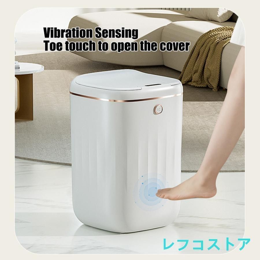 ゴミ箱 自動開閉 ダストボックス 45リットル 袋が見えない おしゃれ 