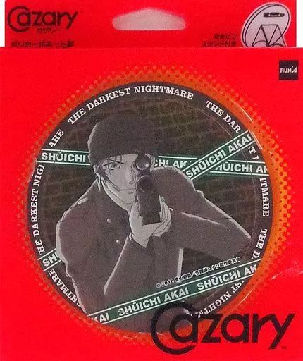 コナン カザリー 赤井 缶バッジ 純黒の悪夢 中古】バッジ・ピンズ(キャラクター) 赤井秀一 カザリー(缶