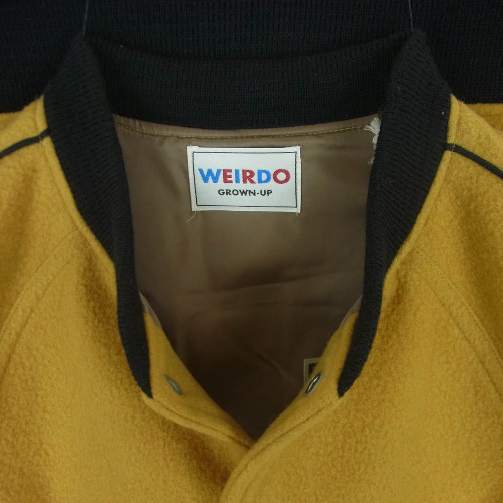 WEIRDO ウィアード WRD-21-AW-02 POLICE SQ JACKET スタジャン 