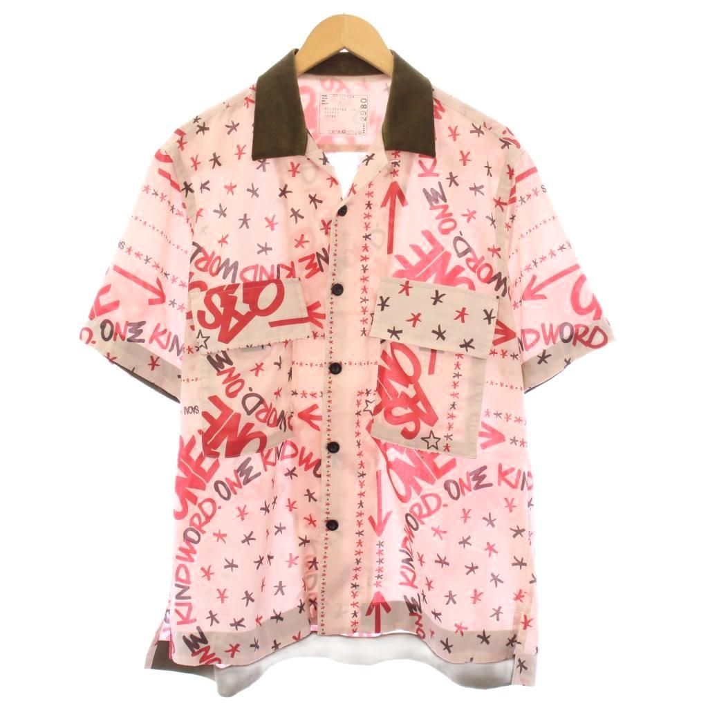 サカイ sacai 23SS Eric Haze Bandana Print Shirt エリック