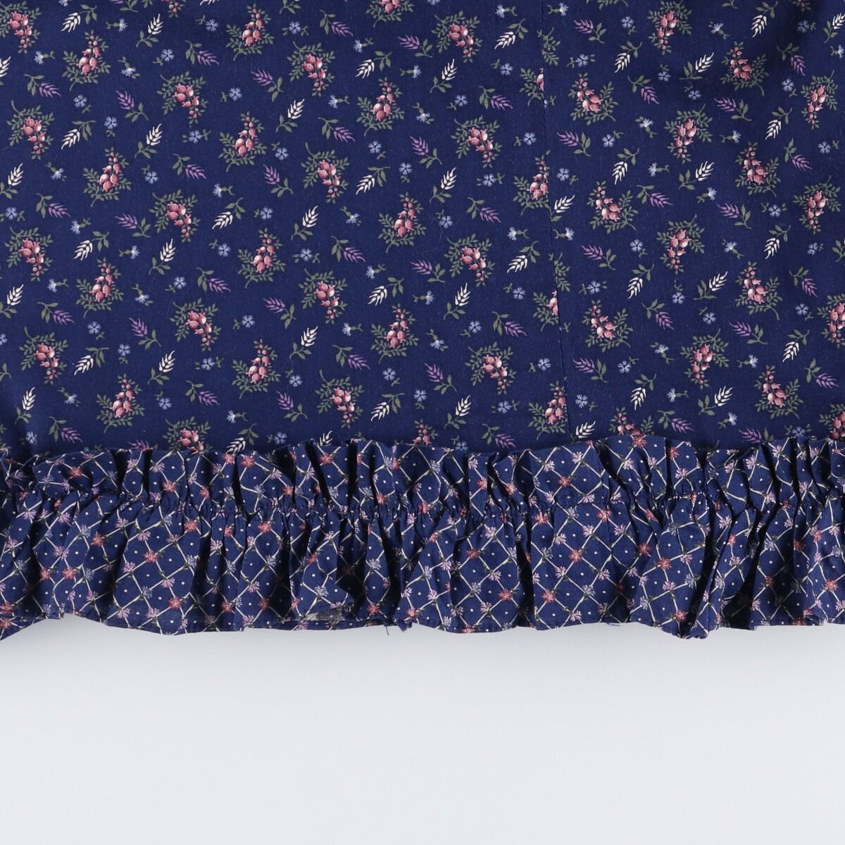 古着 70年代 ガンネサックス GUNNE SAX GUNNIES ガニーズ 総柄  